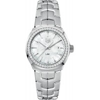 Tag Heuer Link 32m Pearl White Dial Ladies Watch WBC1314-BA0600